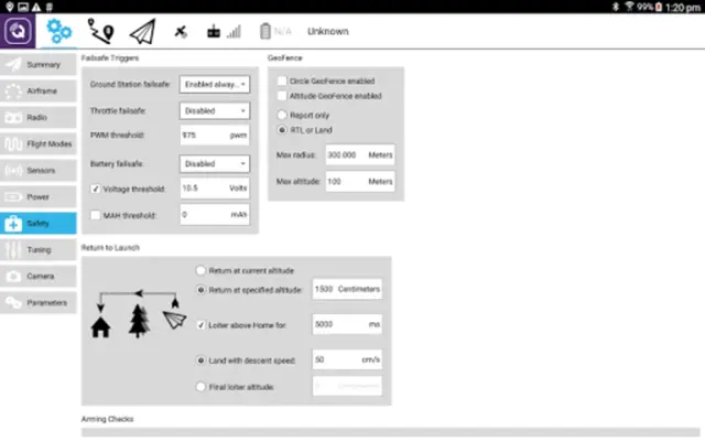 QGroundControl android App screenshot 1